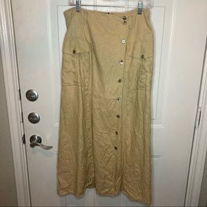 Linen DKNY Adventure Skirt